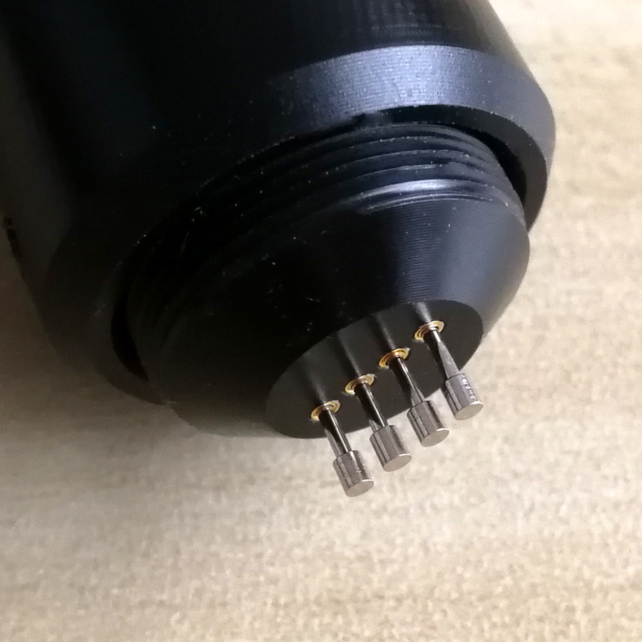 ST2558B-F01-P 型导电橡胶片方阻平头针四探针探头